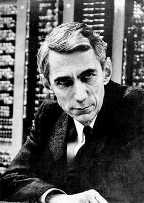 Photograph of Claude Shannon
